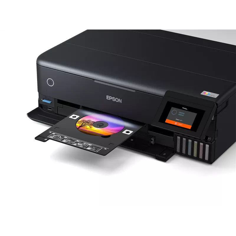 Daudzfunkciju tintes printeris Epson EcoTank L8180 — A3+, krāsu, 5760x1440 DPI, 32 lpp/min, duplekss, Wi‑Fi, Ethernet