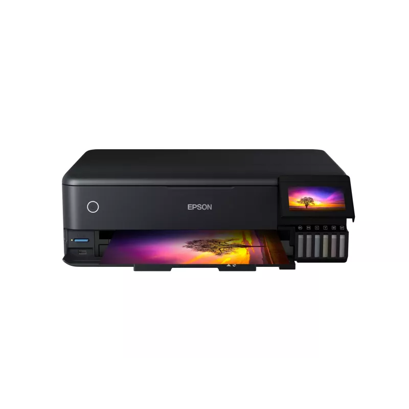 Daudzfunkciju tintes printeris Epson EcoTank L8180 — A3+, krāsu, 5760x1440 DPI, 32 lpp/min, duplekss, Wi‑Fi, Ethernet
