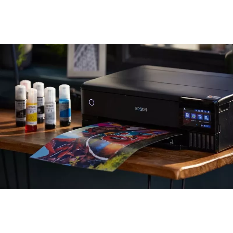 Daudzfunkciju tintes printeris Epson EcoTank L8180 — A3+, krāsu, 5760x1440 DPI, 32 lpp/min, duplekss, Wi‑Fi, Ethernet