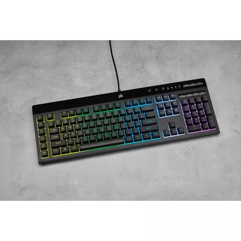 CORSAIR Gaming tastatūra - K55 RGB Pro Qwerty Us