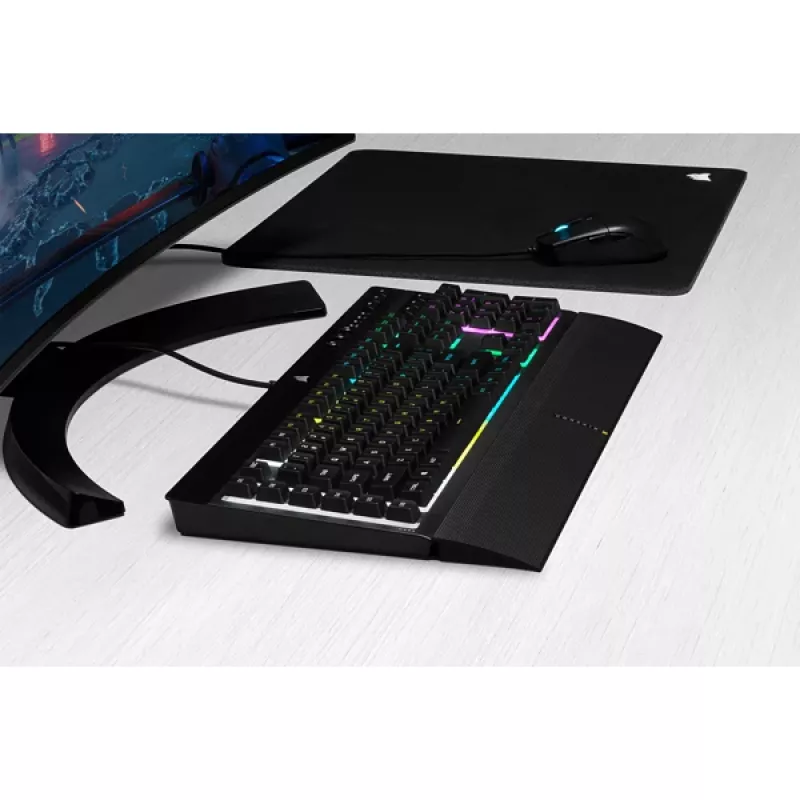 CORSAIR Gaming tastatūra - K55 RGB Pro Qwerty Us