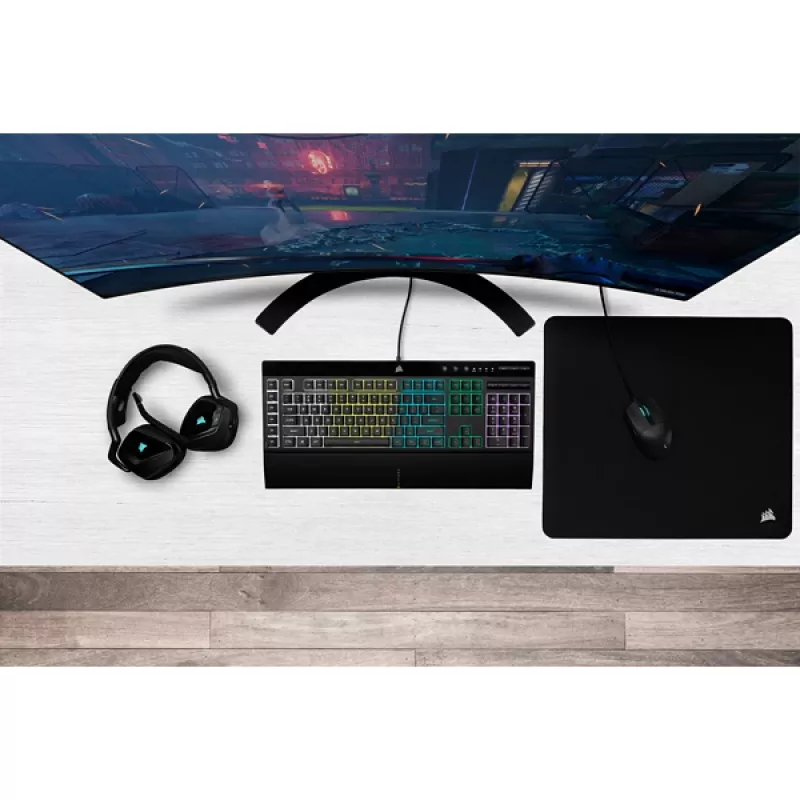 CORSAIR Gaming tastatūra - K55 RGB Pro Qwerty Us