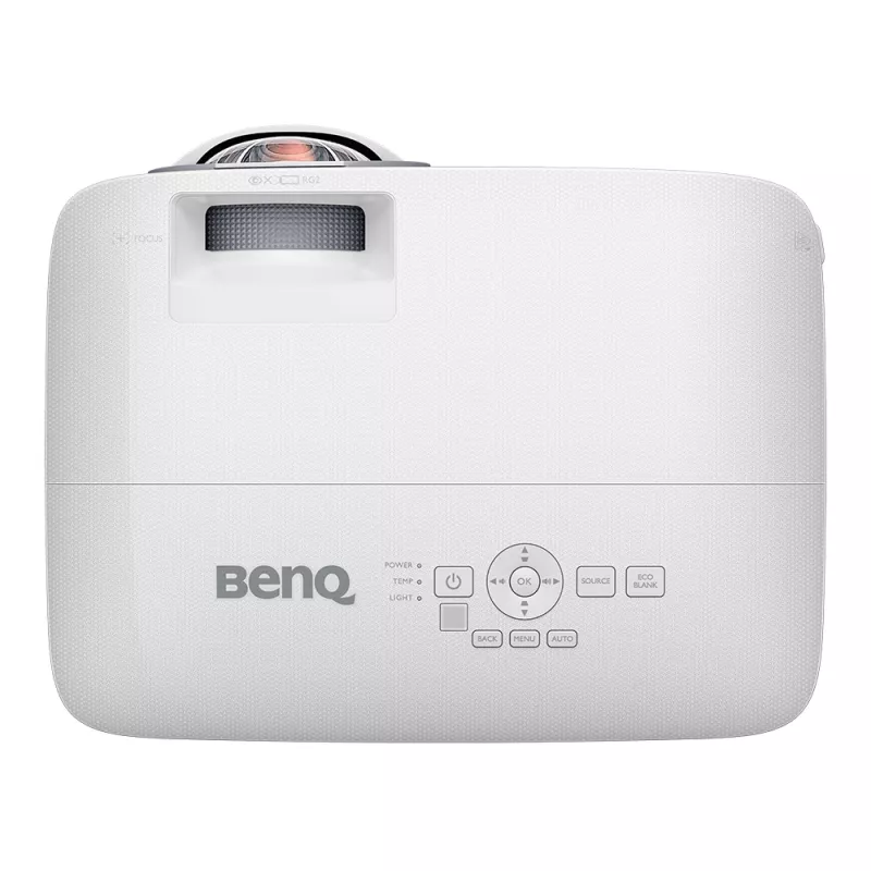 BenQ MW826STH īsā fokusa projektors 3500 ANSI lūmenu DLP WXGA (1280x800) 3D Balts