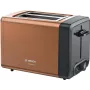 Tosteris Bosch TAT4P429 2-šķēlumu 970 W Melns/Brūns, kompakts nerūsējošais tērauds
