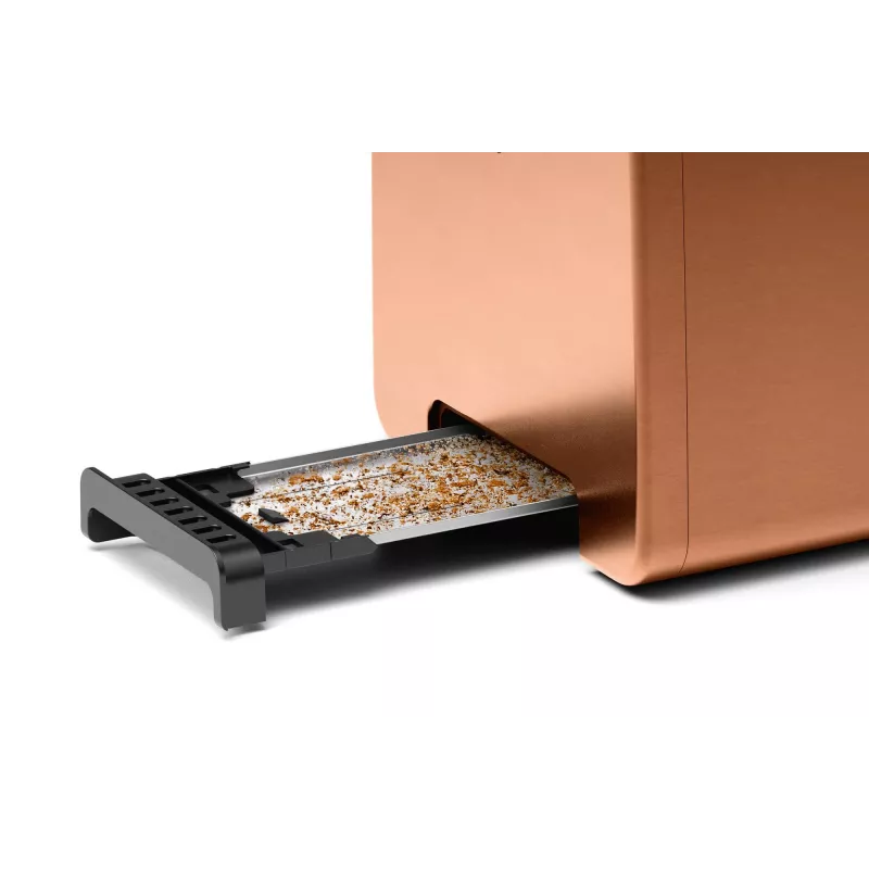 Tosteris Bosch TAT4P429 2-šķēlumu 970 W Melns/Brūns, kompakts nerūsējošais tērauds