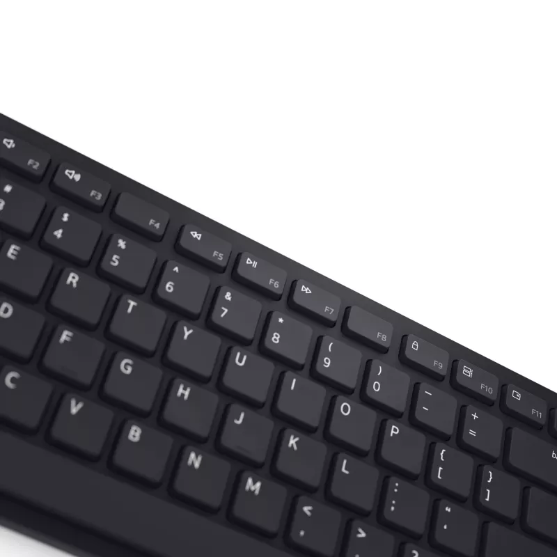 DELL Pro tastatūra un pele - KM5221W - US International (QWERTY) - Melna - (RTL BOX)