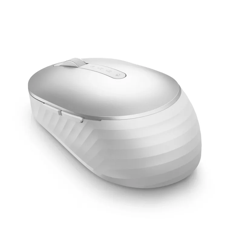 DELL Pro Premium Compact pele - MS7421W - Platinum Silver, piemērota abām rokām, optiskā, RF bezvadu + Bluetooth, 1600 DPI, platīna, sudraba (atvērts iepakojums)