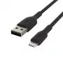 Lightning kabelis Belkin CAA001BT0MBK 0.15m melns