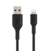 Lightning kabelis Belkin CAA001BT0MBK 0.15m melns