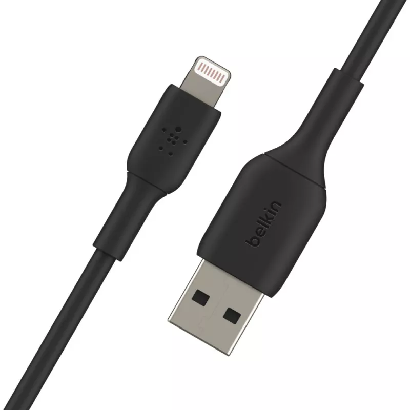 Lightning kabelis Belkin CAA001BT0MBK 0.15m melns
