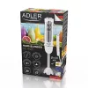 Iegremdējamais blenderis Adler AD 4625w — rokas blenderis, 5 ātrumi, turbo, 1500 W, nerūsējošais tērauds, sudraba/baltā krāsā
