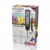 Iegremdējamais blenderis Adler AD 4625B — rokas blenderis, maks. 1500 W, nominālā 850 W, 5 ātrumi, mehāniskā vadība, turbo, nerūsējošā tērauda asmens, melns