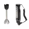 Iegremdējamais blenderis Adler AD 4625B — rokas blenderis, maks. 1500 W, nominālā 850 W, 5 ātrumi, mehāniskā vadība, turbo, nerūsējošā tērauda asmens, melns
