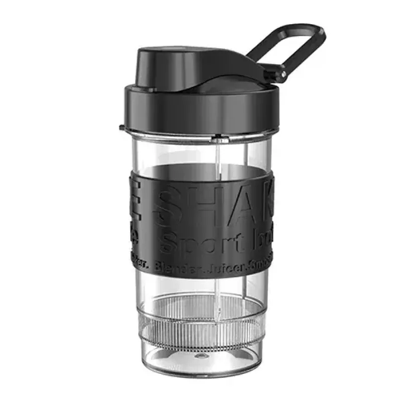Sport blenderis Adler AD 4081 — portatīvs personīgais blenderis, 800 W maks., 0,57 l kauss, nerūsējošā tērauda asmens, 2 pudeles