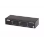 ATEN 2x2 4K HDMI matricas slēdzis, līdz 15 m, AV matricas komutators, 10,2 Gbit/s, 340 MHz, 4096 x 2160 pikseļi, 4096 x 2160, 3840 x 2160, melns