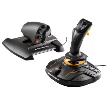 Thrustmaster T-16000M FCS Hotas Melns, Oranžs USB Svira Analogā / Digitālā PC