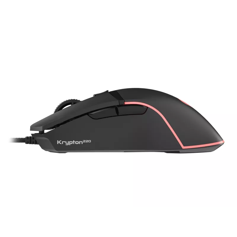 GENESIS Krypton 220 pele Spēļu Labās rokas USB Type-A Optiskā 6400 DPI
