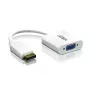 ATEN DisplayPort uz VGA pārveidotājs, Līdz 1920x1200 @60Hz, DisplayPort, VGA (D-Sub), Vīr., Siev., Taisns, Taisns
