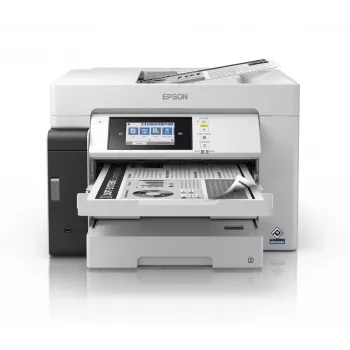 Daudzfunkciju ierīce Epson M15180 — tintes vienkrāsas druka, 4800x1200 DPI, krāsu skenēšana 1200x1200, A4, Wi‑Fi, Ethernet, duplekss