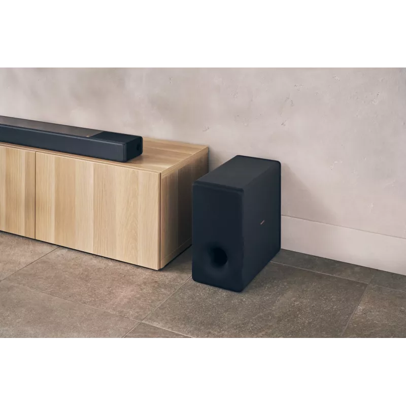 Sony SA-SW3 kompaktais zemfrekvenču skaļrunis, melns, aktīvais zemfrekvenču skaļrunis, 200 W