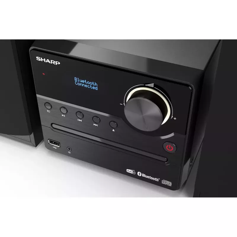 Sharp XL-B517D Mājas audio mikro sistēma 45 W Melna