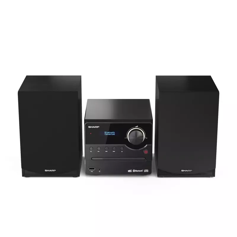 Sharp XL-B517D Mājas audio mikro sistēma 45 W Melna
