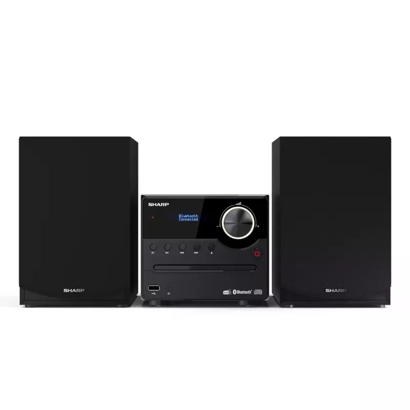Sharp XL-B517D Mājas audio mikro sistēma 45 W Melna