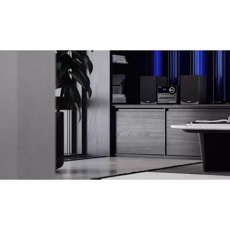 Sharp XL-B517D Mājas audio mikro sistēma 45 W Melna