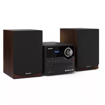 Sharp XL-B517D Mājas audio mikro sistēma 45 W Brūna