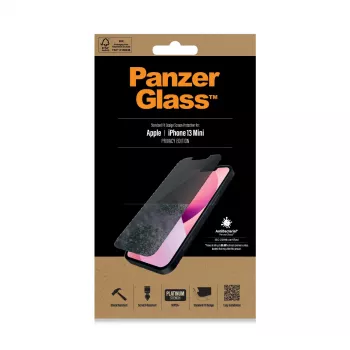 PanzerGlass ® privātuma ekrāna aizsargs iPhone 13 Mini | Standarta piemērotība