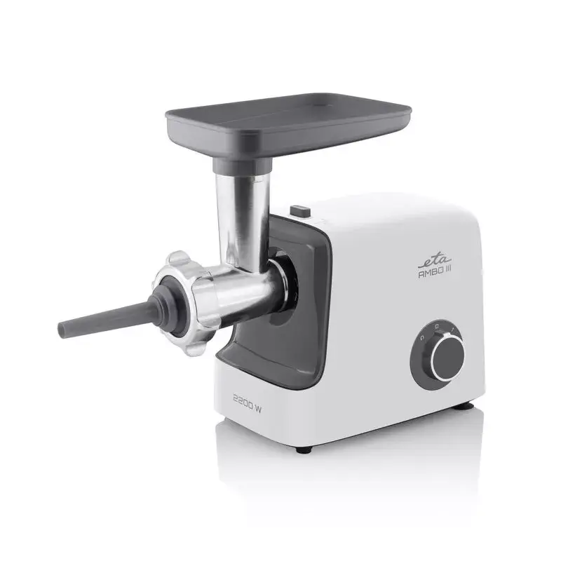 Gaļas maļamā mašīna ETA ETA507590000, 2200 W, 2.3 kg/min, pelēks/balts