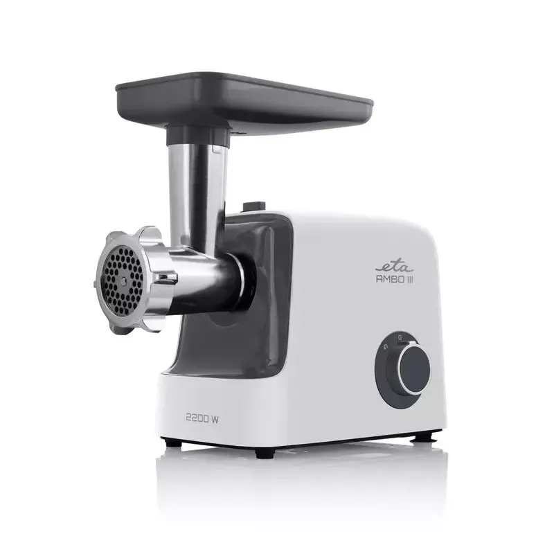 Gaļas maļamā mašīna ETA ETA507590000, 2200 W, 2.3 kg/min, pelēks/balts