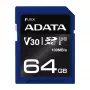 ADATA ASDX64GUI3V30S-R atmiņas karte 64 GB SDXC UHS-I Class 10