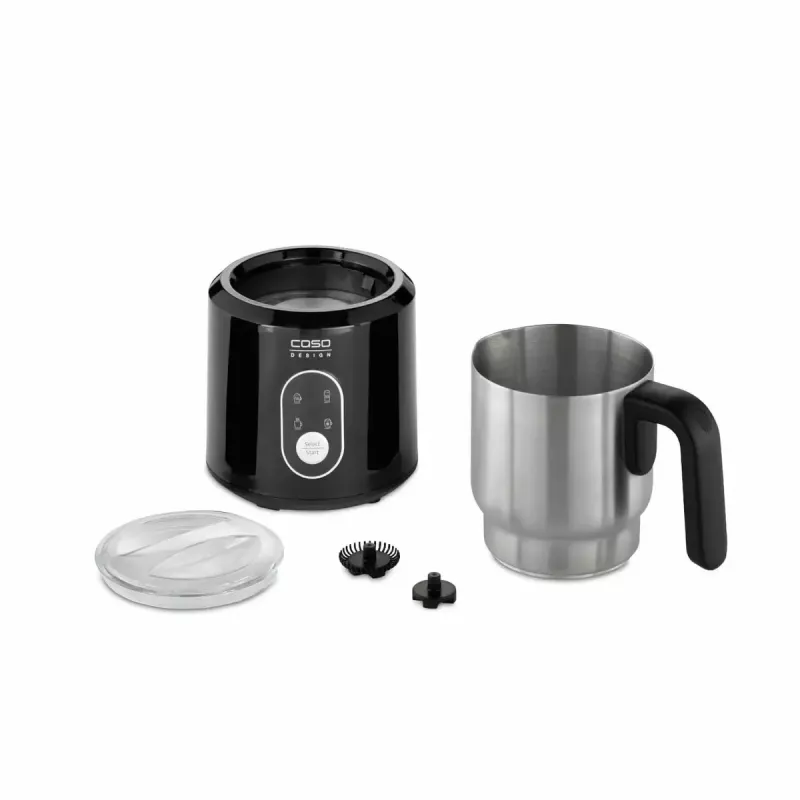 Milk Frother Caso 1665 Automatic Milk Frother Melns Stainless Steel