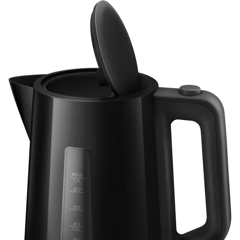 Philips 3000 series Series 3000 HD9318/20 Plastmasas tējkanna, 1.7 L, 2200 W, Plastmasa, Ūdens līmeņa indikators