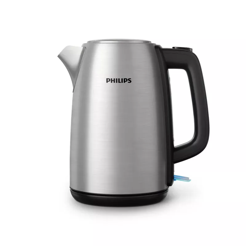 Philips Viva Collection HD9351/90 Tējkanna, 1.7 L, 2020 W, Metāls, Ūdens līmeņa indikators, Bezvadu, Filtrēšana