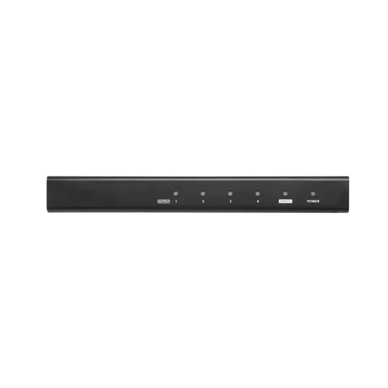 ATEN 4-Port True 4K at 60Hz (4:4:4), HDMI sadalītājs, HDMI, 4x HDMI, 4096 x 2160 pikseļi, melns, metāls, 4K Ultra HD