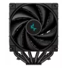 Gaisa dzesētājs DeepCool AK620 12 cm, divi 120 mm ventilatori, 6 siltuma caurules, TDP 260 W, PWM, FDB, augstums 160 mm, melns