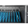 DIGITUS uzlādes ratiņi 30 uzlādes vietām, 15.6 inch, melns 1100 x 700 x 650 mm, iekļ. USB, PDU, ventilators