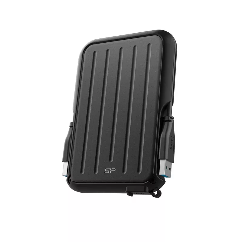SILICON POWER pārnēsājams cietais disks USB 3.2 Gen 1 Armor - A66 1TB - melns Moq-36