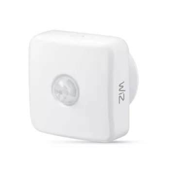 WiZ 929002422302 bezvadu WiFi kustības sensors, 3–15 m, sienas, iekštelpām, balts