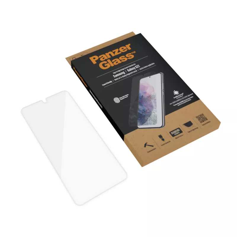 PanzerGlass ® UltraForce1 Samsung Galaxy S22 5G | Ekrāna aizsargs