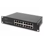 DIGITUS 16 portu Gigabit Ethernet slēdzis 10 collu neapsaimniekots