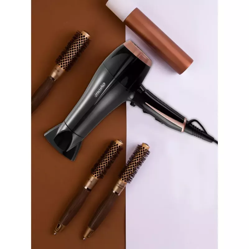 Matu žāvētājs Mesko MS 2249 2000 W Melns/Rozā