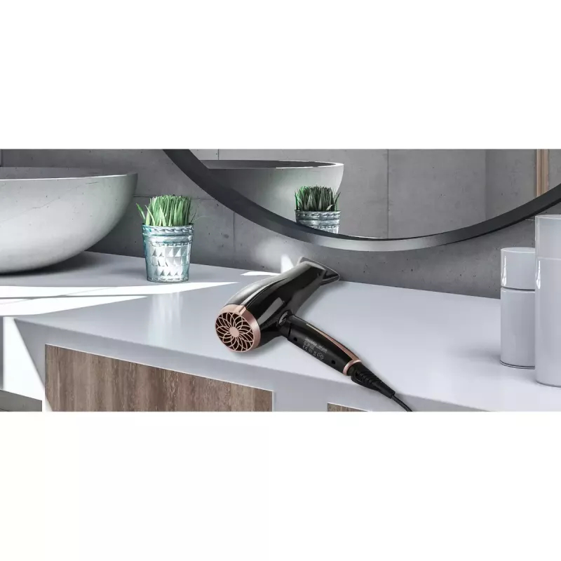 Matu žāvētājs Mesko MS 2249 2000 W Melns/Rozā