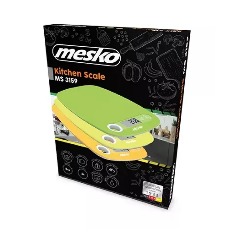 Elektroniskie virtuves svari Mesko Home MS 3159y