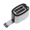 Toasteris Adler AD 3214, 2 šķēles, nerūsējošais tērauds, 900 W, 7 grauzdēšanas līmeņi, atkausēšana/uzsildīšana/automātiskā izslēgšanās