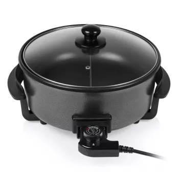 Daudzfunkciju panna Tristar PZ-9135 XL Apaļa Melna Tērauda 1500 W