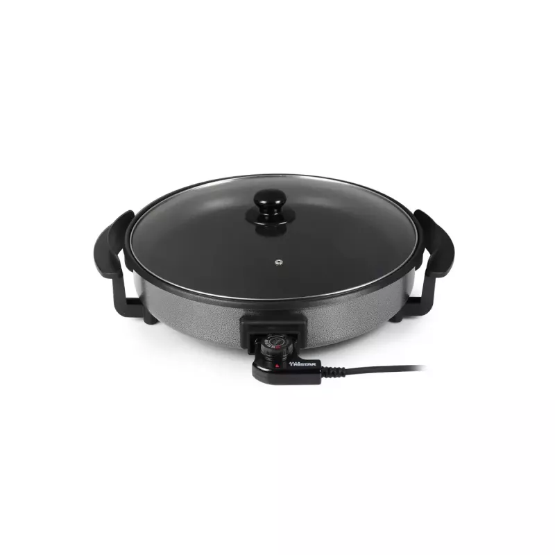 Grila panna Tristar PZ-2964 daudzfunkcionāla apaļa melna 40 cm