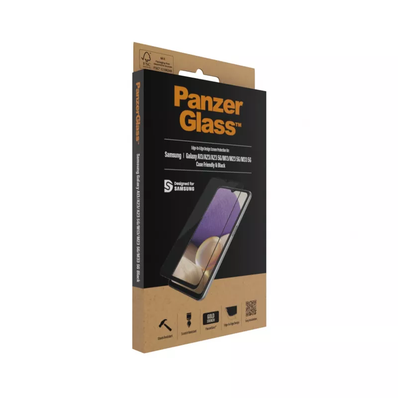 PanzerGlass ® Ekrāna aizsargs Samsung Galaxy A13 | A23 | A23 5G | M13 | M23 5G | M33 5G